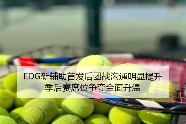 EDG新辅助首发后团战沟通明显提升 季后赛席位争夺全面升温